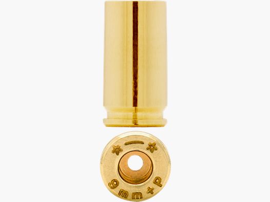 Starline Hülsen 9mm+P 100 Stück
