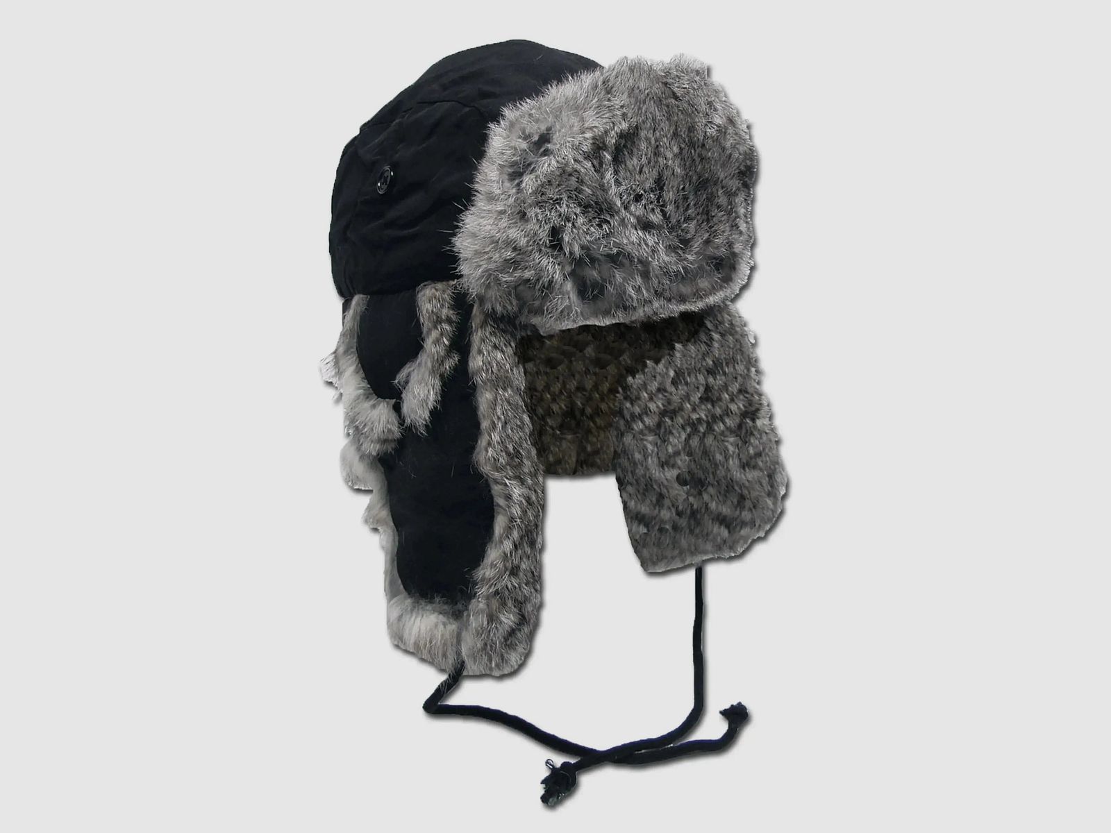 MFH MFH Fur Hat with Rabbit Fur - Gray / M