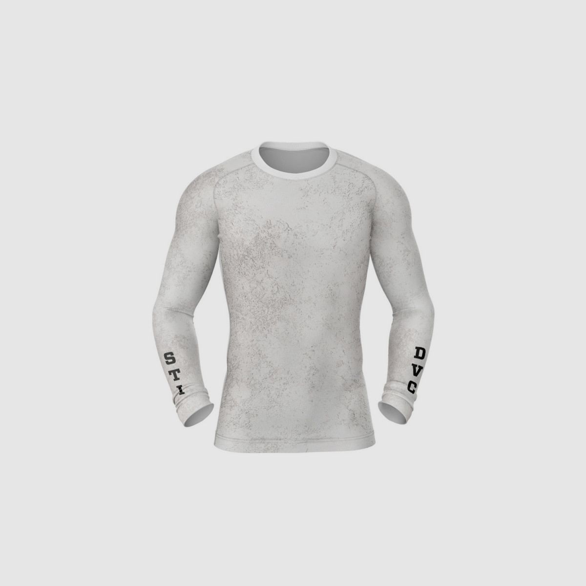 DED STI Competition T-shirt a Compressione a Manica Lunga Bianco, taglia: 3XL, Tipo di abbigliamento: Regular (Uomini), immagine 1 di 3