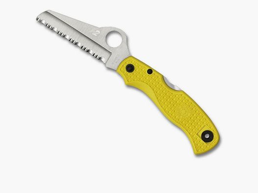 Navaja Spyderco Saver Salt FRN Amarillo
