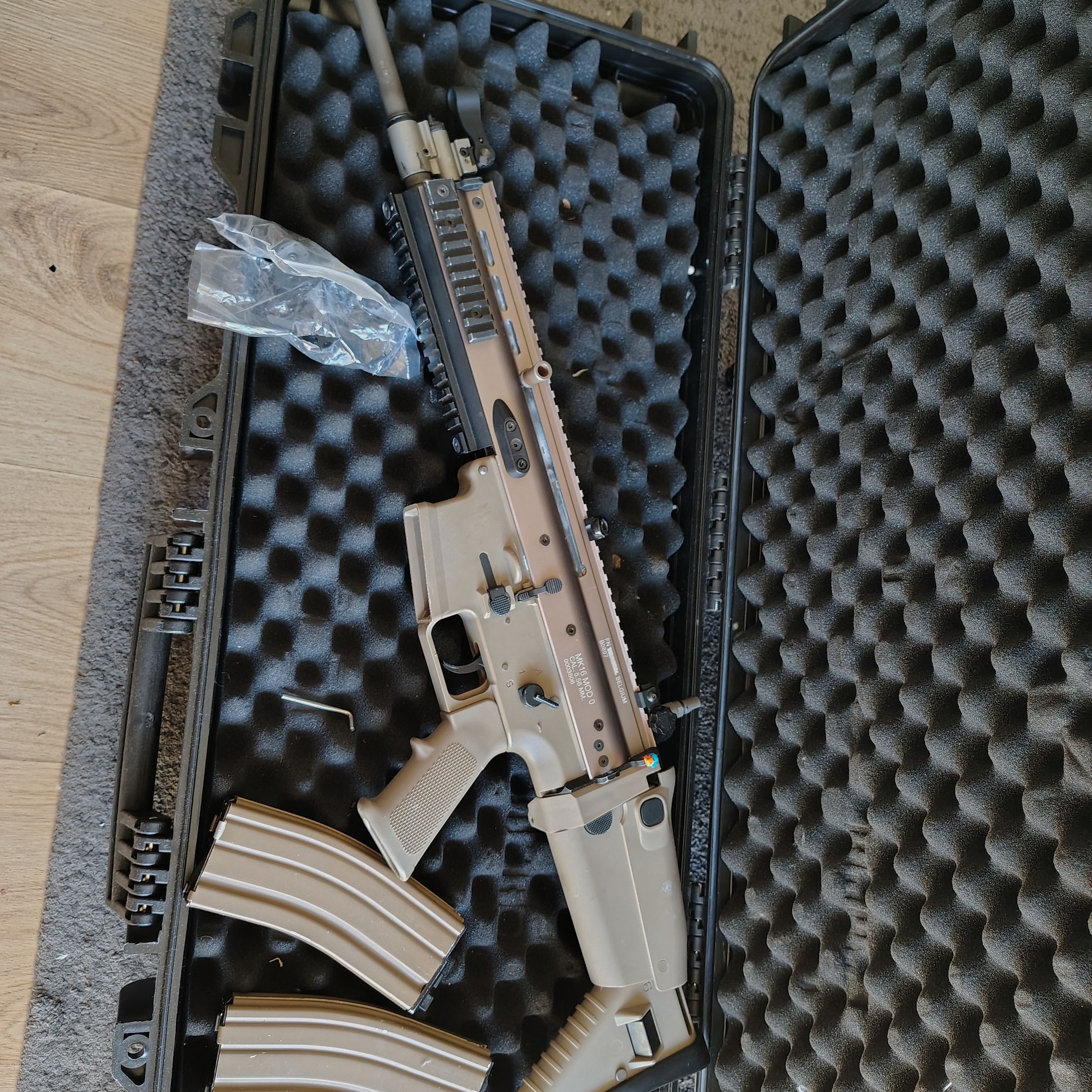 We Tech GBB Airsoft Scar L mit Mod's