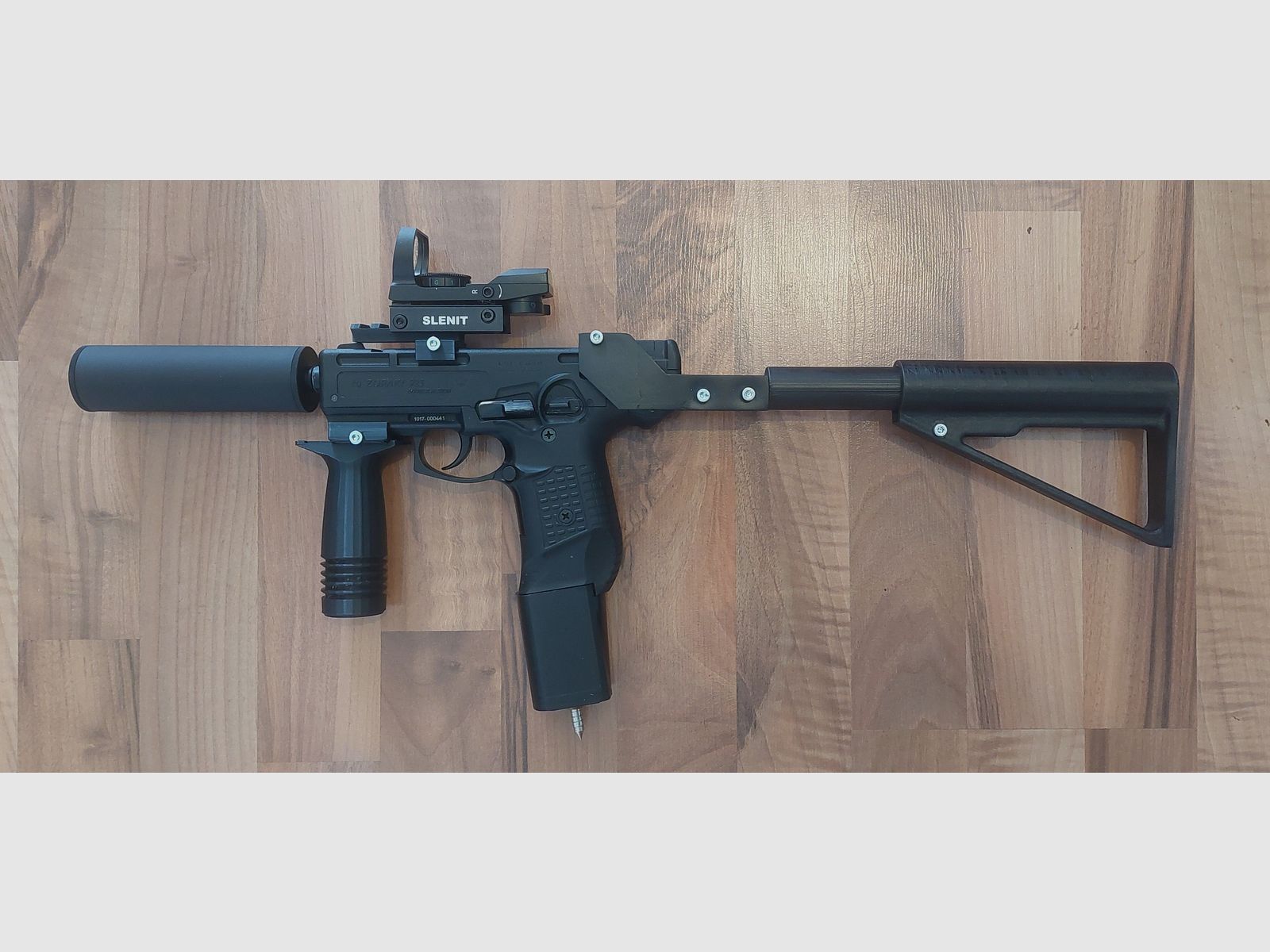 ZORAKI 925 mit MP-Umbau-Kit 9 mm P.A.K. (PTB 1005) Schreckschuss keine Walther Glock HW94 Colt