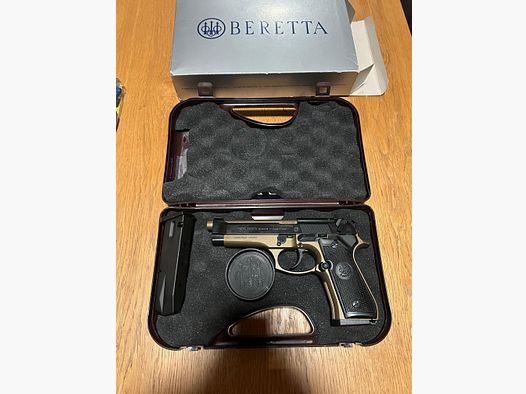 Beretta pistol 92 FS 9mm bronze
