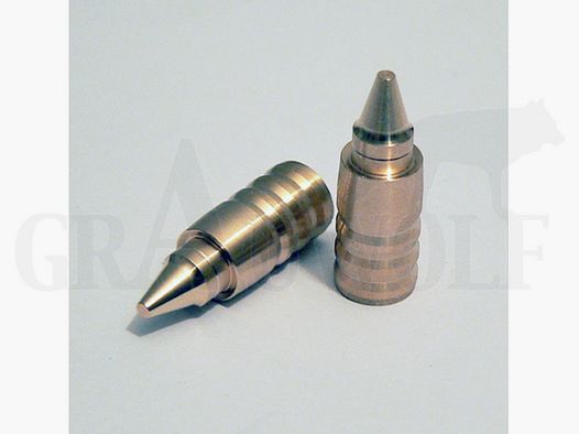 .364 / 9,3 mm 165 gr / 10,7 g (9,3x72R) Wi-La-Tech DSG Doppel-Scharfrand-Geschosse bleifrei 50 Stück