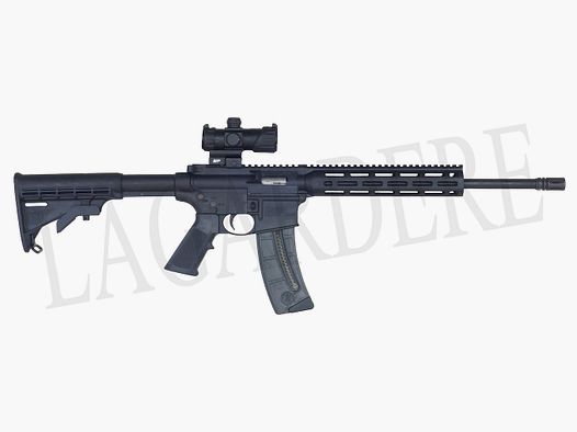 SMITH & WESSON M&P 15-22 MIT VISIERUNG 16,5" (SELBSTLADEFLINTE KLEINER KALIBER)