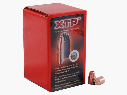 Balle Hornady 9mm/.355 HP/XTP 124GR 100 pièces