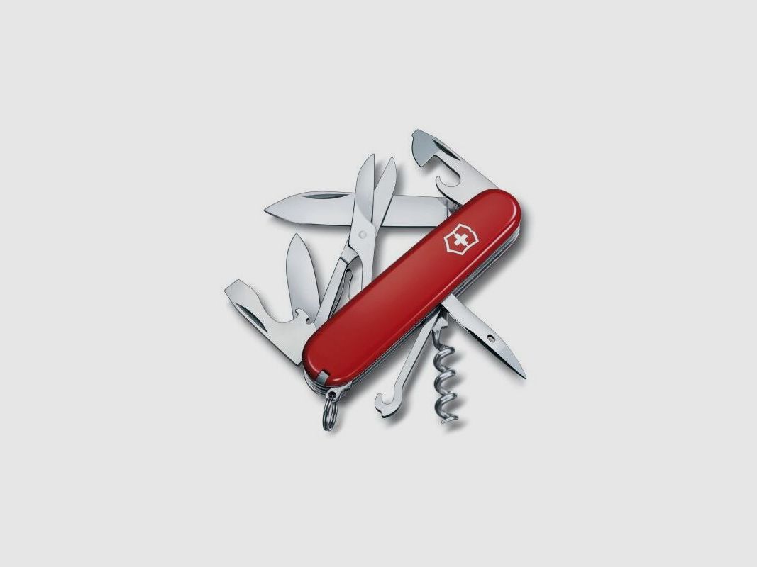 Victorinox Offiziersmesser Climber, rot