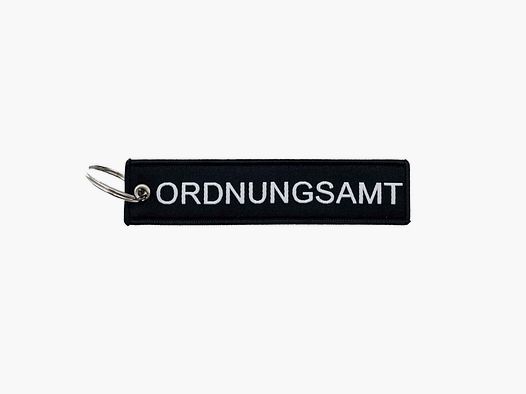Regulatory Office Blue Line Keychain