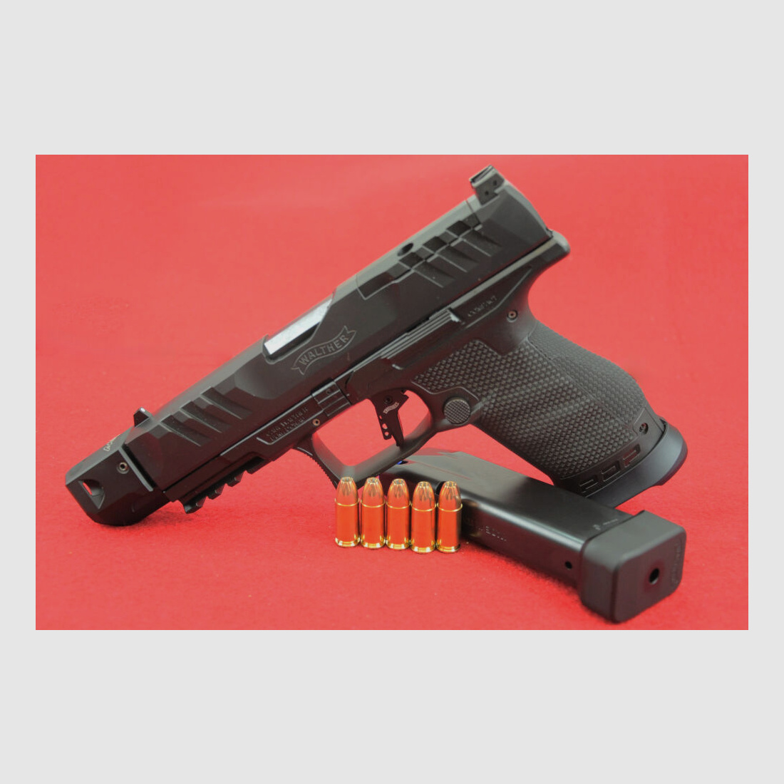 Walther PDP Compact V2 OR Pro SD 4,6" 9mm Luger inkl. AKS Compensator
