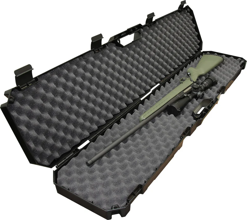MTM Case-Gard Scoped Rifle Case 51 Waffenkoffer für Büchsen mit Zielfernrohr – 129,5 cm – Schwarz, Bild 4 von 12