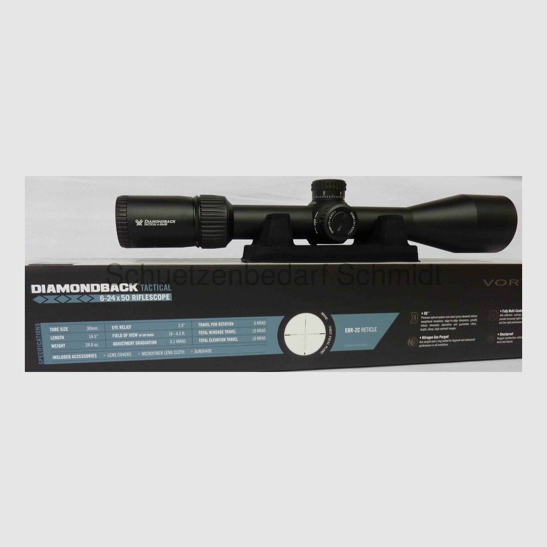 Vortex Diamondback Tactical 6-24x50 FFP MRAD