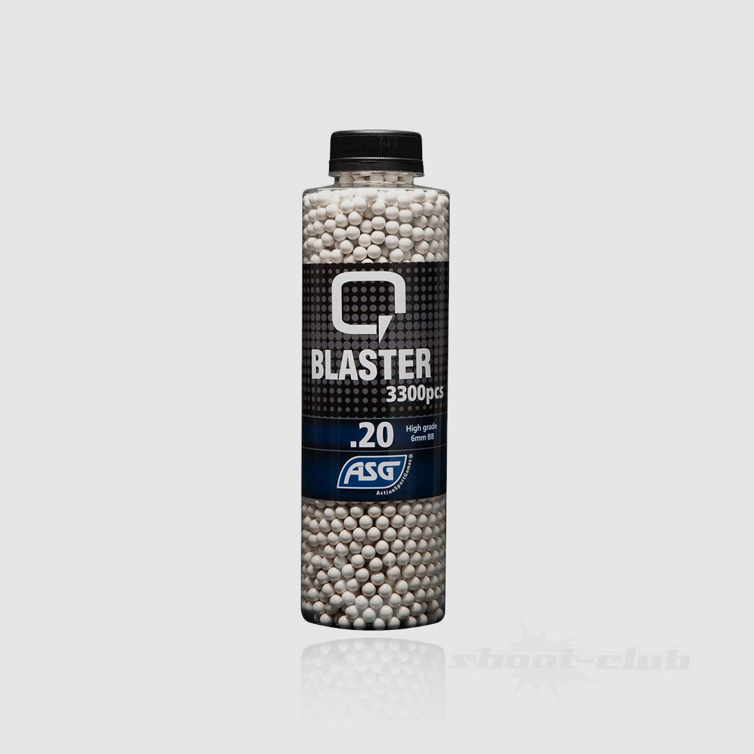 ASG Q Blaster BB Plastik 6mm / 0,20 g / 3300 Stk