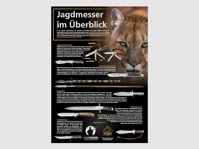 PUMA Kalte Waffen Poster