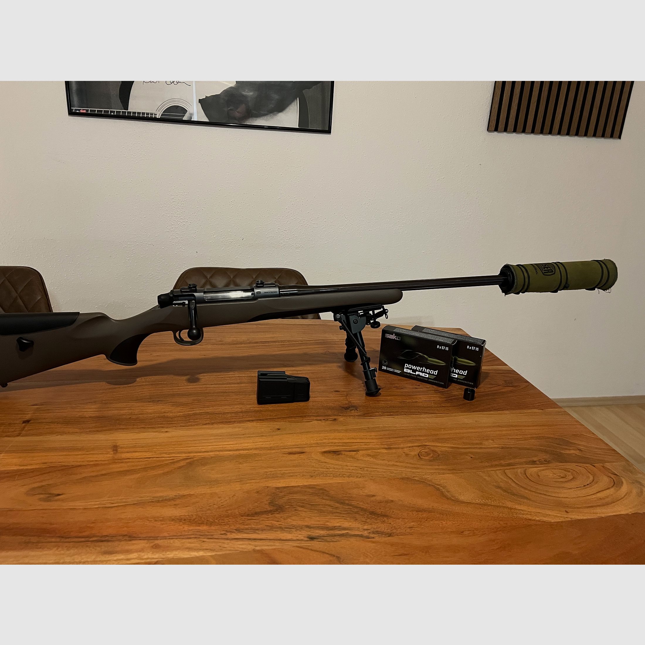 Mauser 18 Feldjagd 8x57IS + Hexalock + A-Tec H2