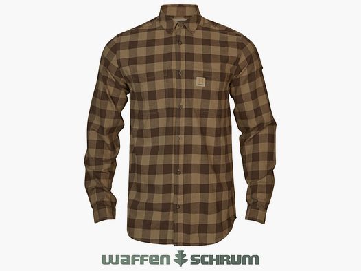 Härkila Hemd Scandinavian Antique Bronze check