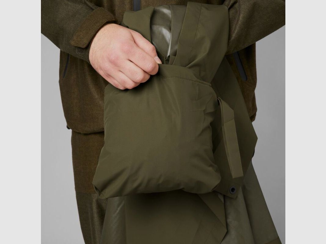 Seeland Herren Regenponcho Taxus Pine green