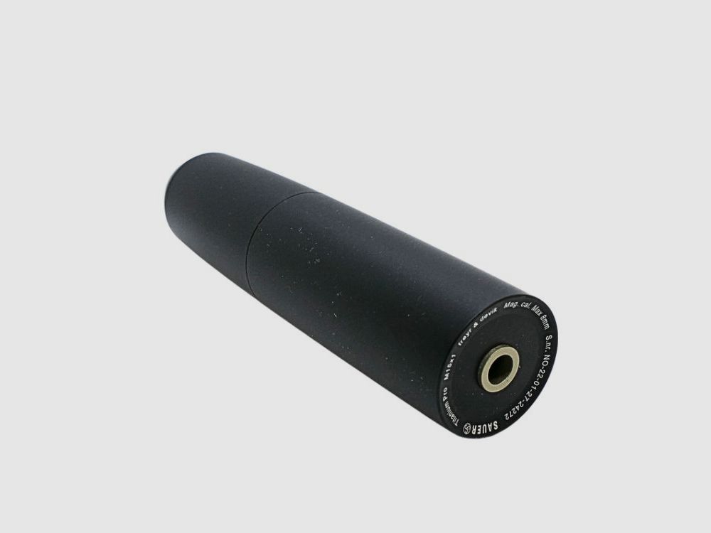 Sauer&Sohn Titanium 3D M15x1 bis Kaliberdruchmesser 8mm Schalldämpfer