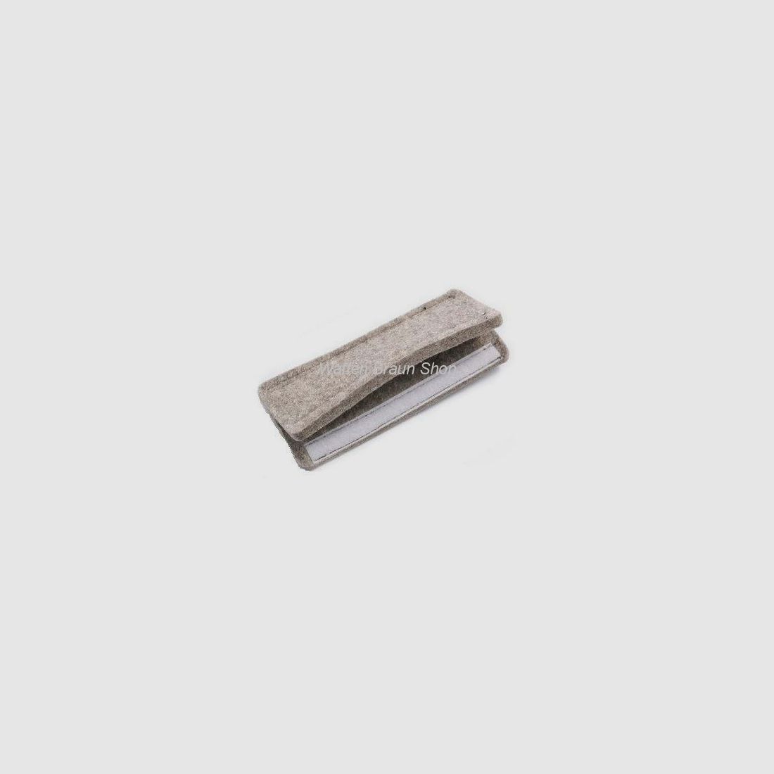 VFG Jagd Gewehrauflage Filz grau Gewehrauflage Jagd Filz grau, Größe 200x85x16mm, Befestigung am Gew