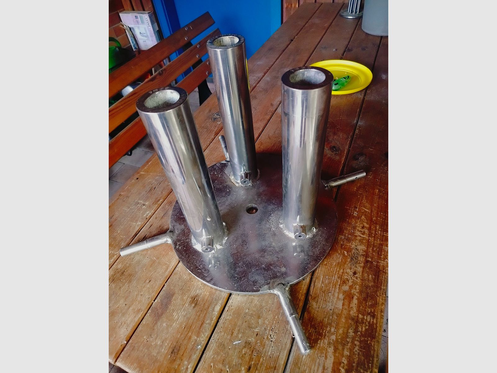 Standböller acciaio inox V2A 3x 40mm Böller, immagine 1 di 4