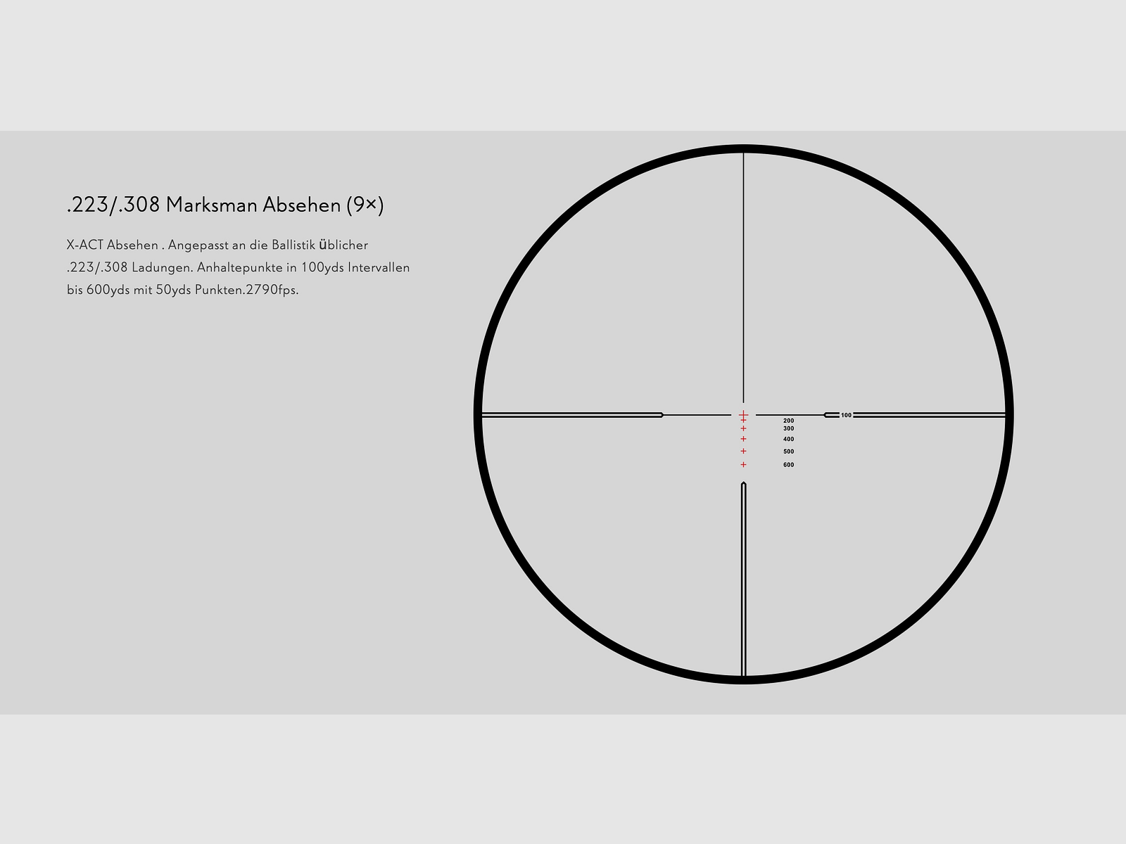 HAWKE 14277 VANTAGE 30 WA 3-9x42 223/308 SCOPE