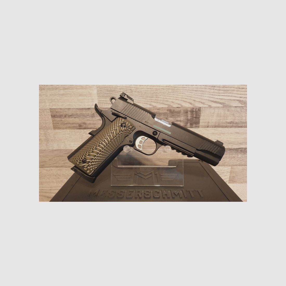 Neuware vom Fachhandel - Pistole Messerschmitt ME 1911 Black Kal. .45ACP + Koffer und 2 Magazine