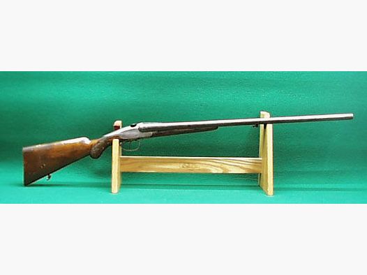Charlin double-barrel shotgun, sliding lock