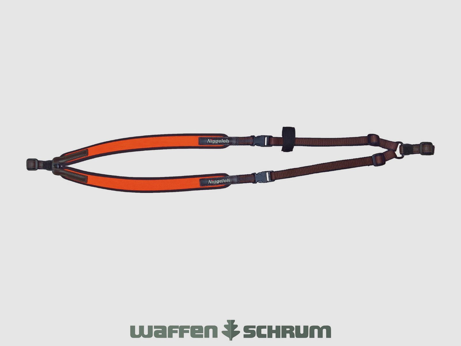Niggeloh Rucksack-Gewehrriemen Neopren - Orange
