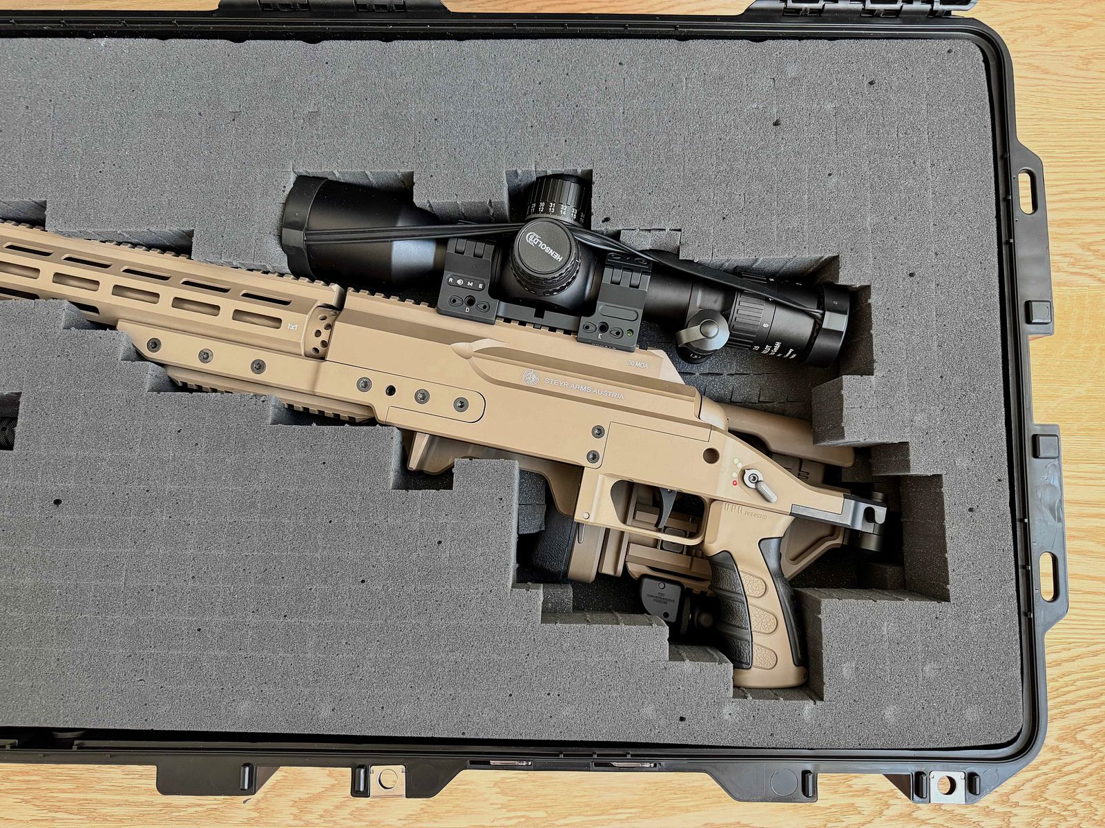 Exklusives Komplett-Setup – Steyr SSG M1 in .338 Lapua Mag. mit Wechsellauf 6.5 Creedmoor & Premium-Zubehör