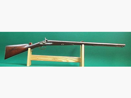 Belgian Hahn double-barrel shotgun