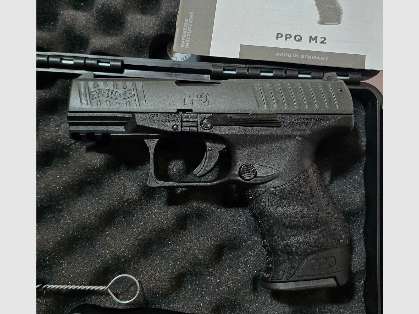 PPQ M2 Walther 9mm PAK Schreckschuss SRS