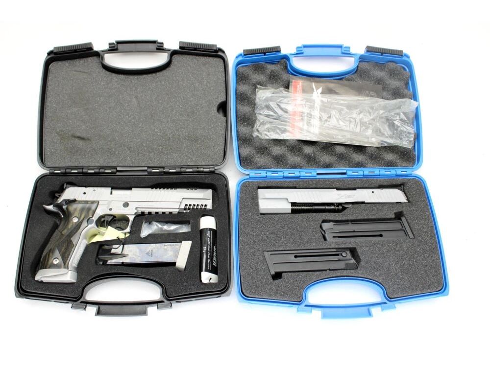 SIG Sauer P226 X-Six Skeleton + WS Sig Sauer P226 X R 6"	 9mmLuger