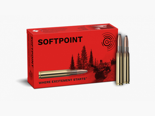 GECO BÜCHSENPATRONEN - 7x64 SOFTPOINT - 10,7 G / 165GRS. - 20 STÜCK