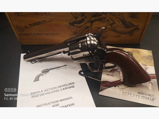 UBERTI CATTLEMAN NICKEL 357 MAGNUM