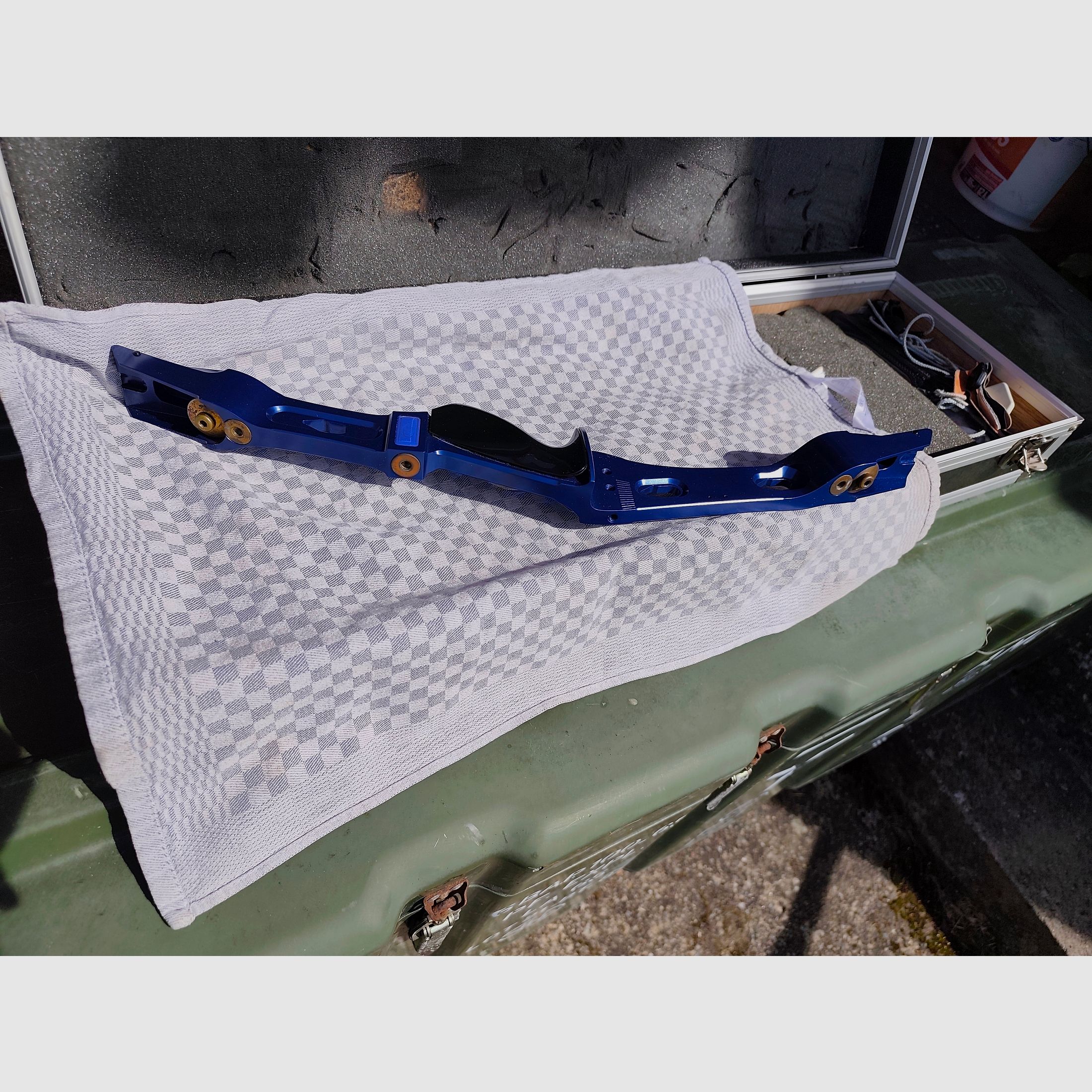 MSW USA tournament recurve bow competition bow with history