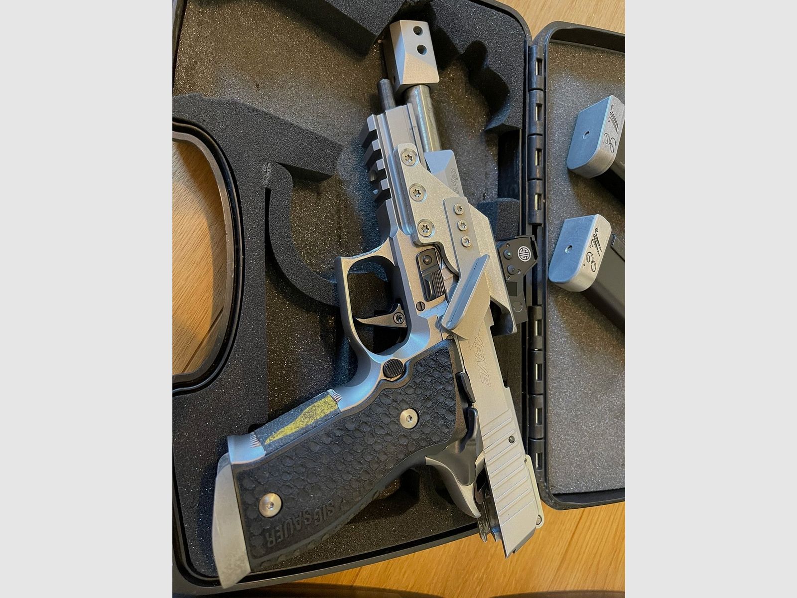 SIG Sauer Pistole P226 X-Five Supermatch Racegun HB-Q Umbau 