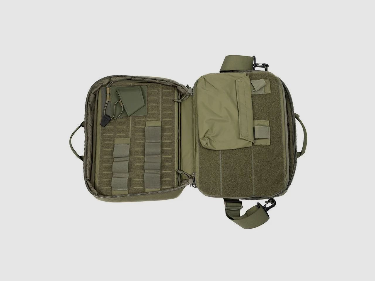 GLOCK Executive Gear Bag – Olive – CORDURA® 700D – 40×28×10 cm – 360° gepolstert – MOLLE/Klett
