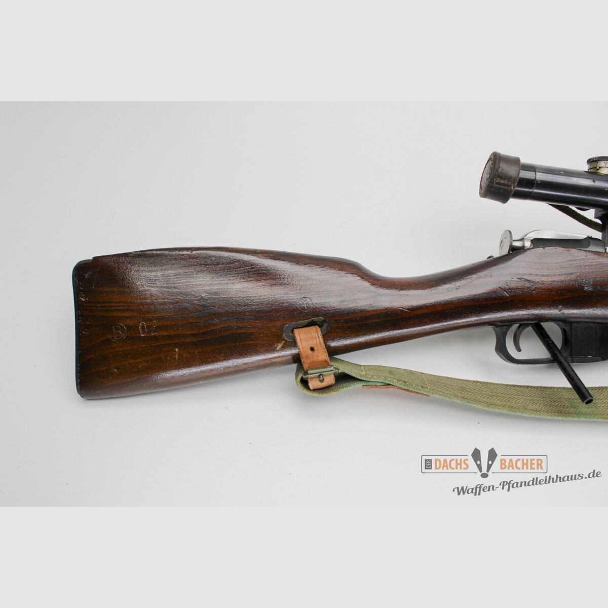 Rep. Büchse Mosin Nagant 91/30 Hungary von 1953 Kal. 7,62x54R mit Zielfernrohr