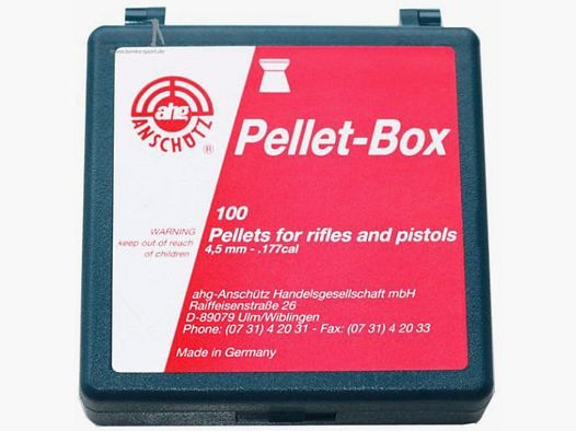 AHG Caja seleccionar balines PELLET BOX
