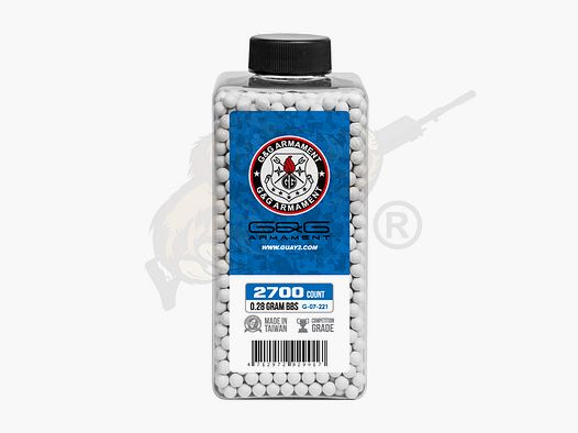 Perfect Airsoft BB`s 0.28g (2.700 Stück) diameter 5,95mm - Weiß