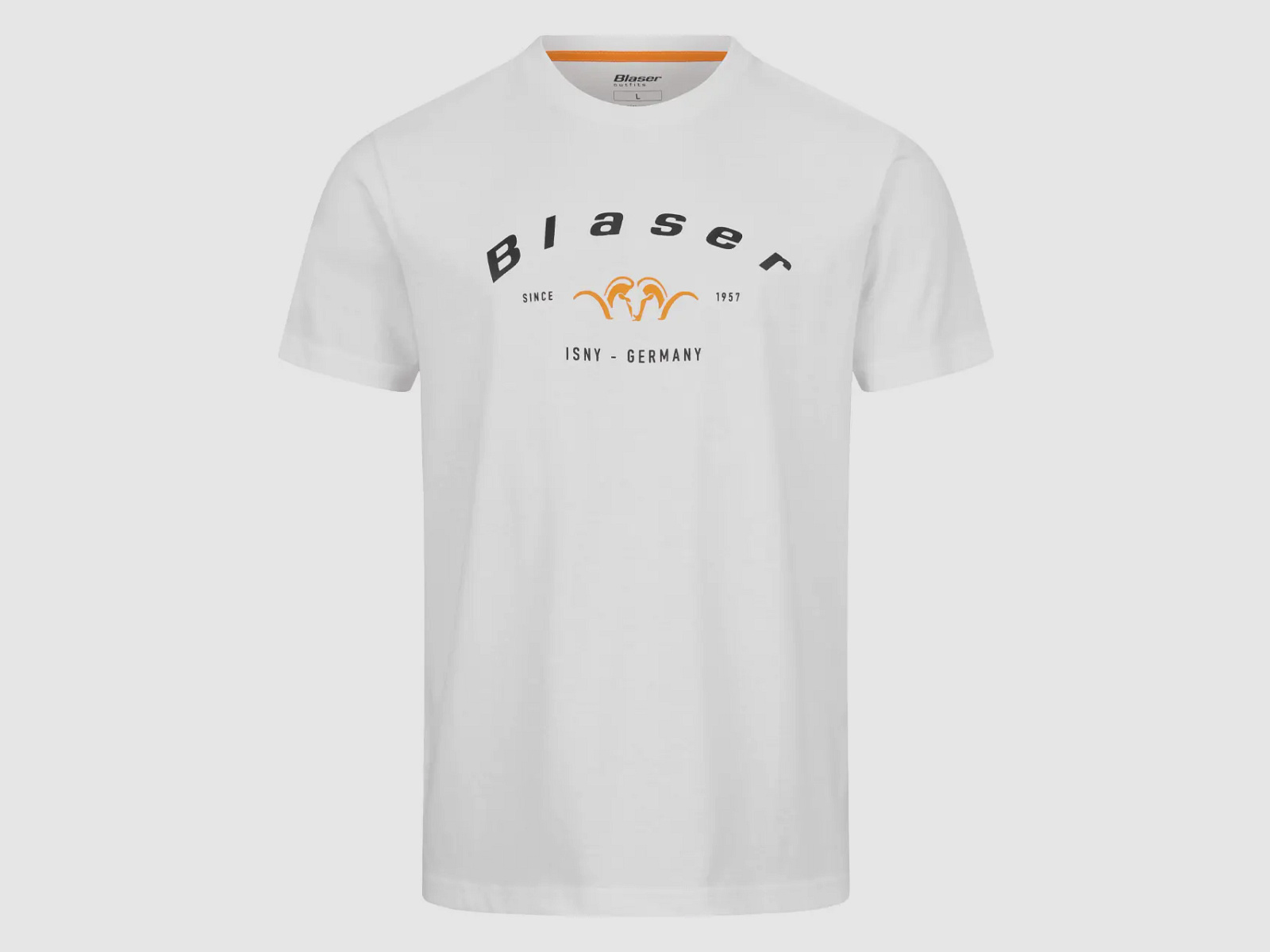 Blaser T-Shirt T 24 mit Argali-Logo (Weiß)