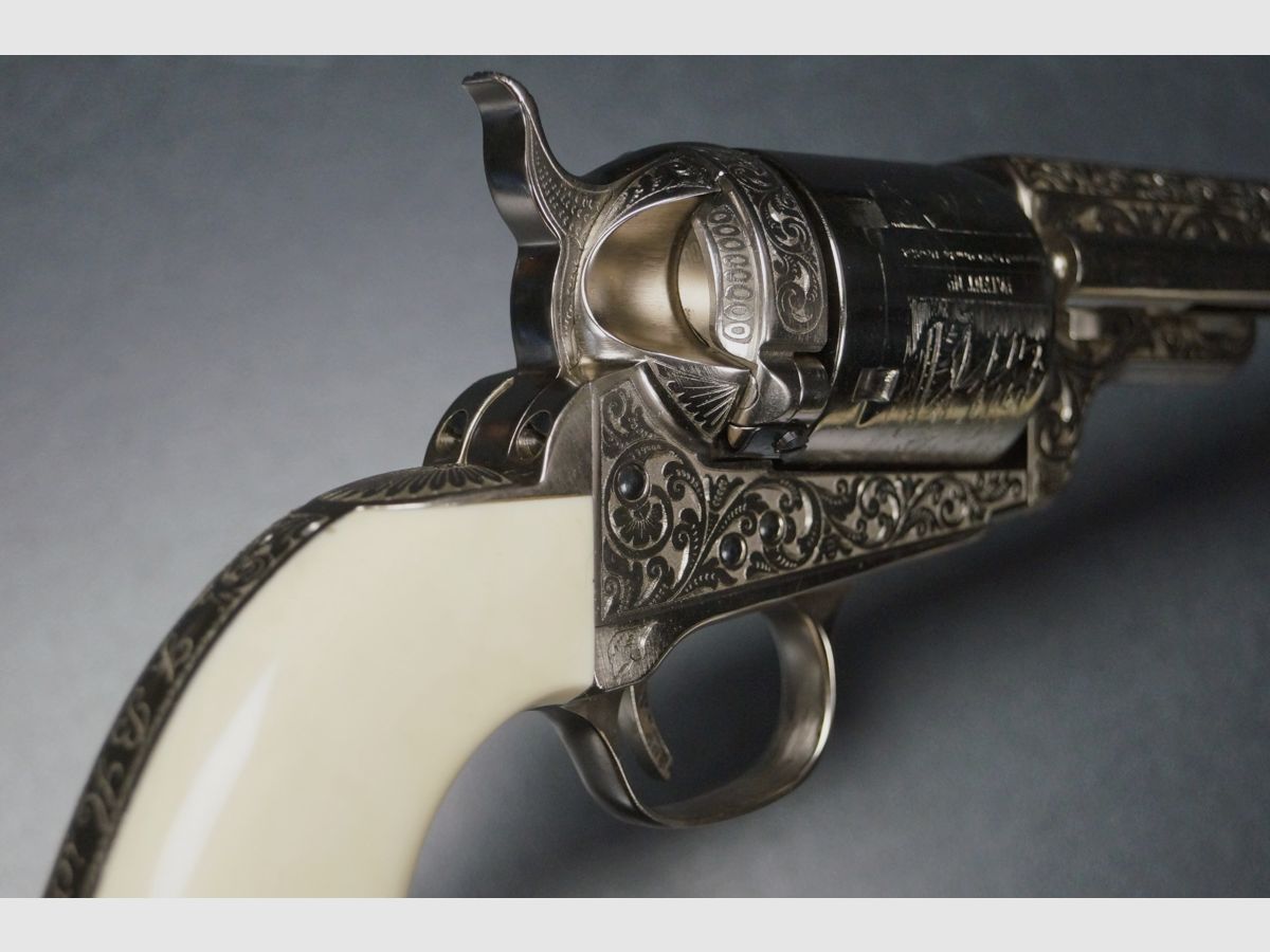 Uberti Richard-Mason Navy Vernickelt Graviert, Bild 3 von 9