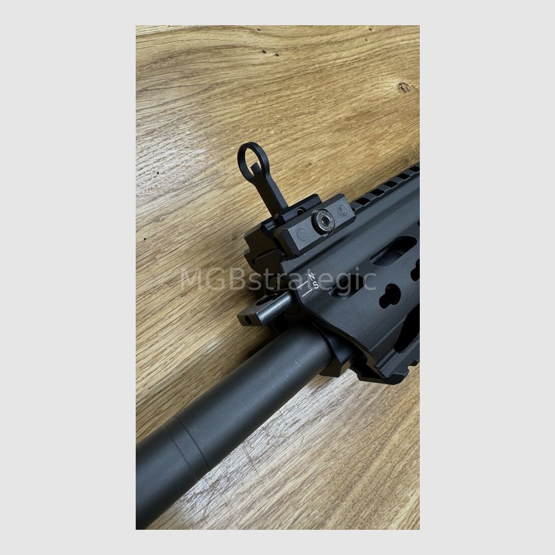 Heckler & Koch MR223 A3 Slim-Line 14,5" cañón - rifle semiautomático .223Rem supresor de fuego de boca con interfaz de silenciador - versión civil HK416 / G95K / G38 / con mejoras