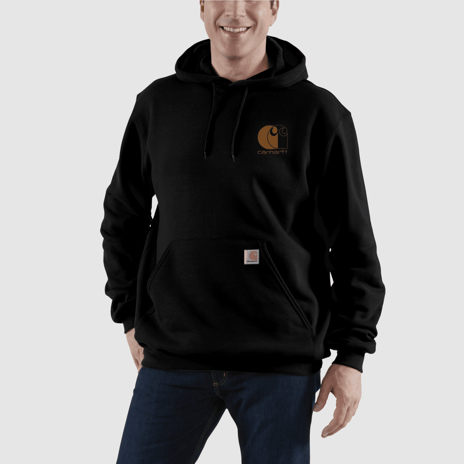 Carhartt Carhartt Force™ Logo Sweatshirt Men Black XL
