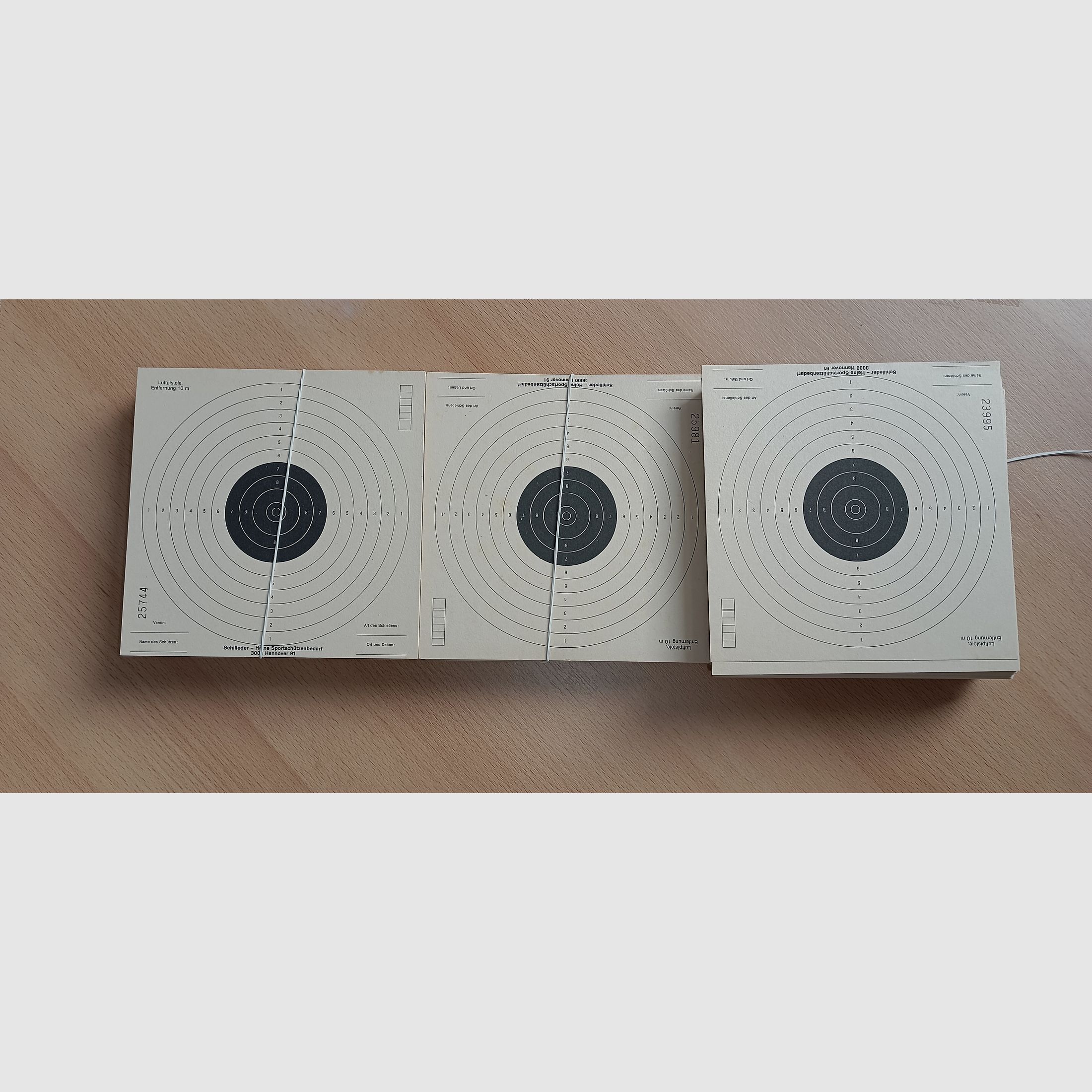 Luftpistolenscheiben