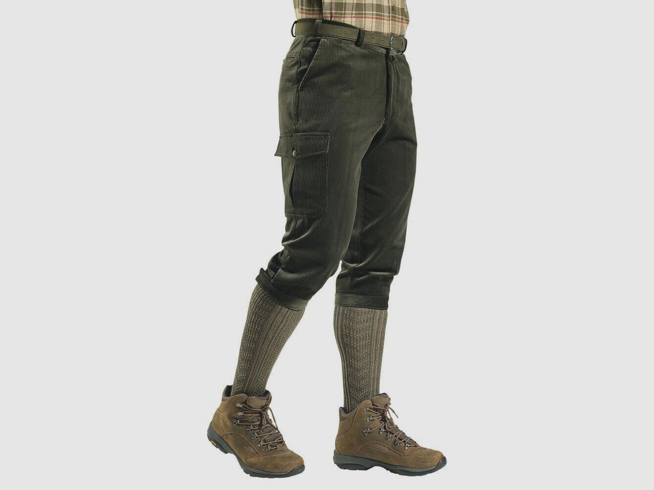 Hubertus Stretch-Cordkniebundhose Eddi