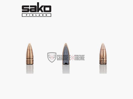 50 Patronen SAKO Speedhead FMJ Kal. 222 Rem Range 50 Gr
