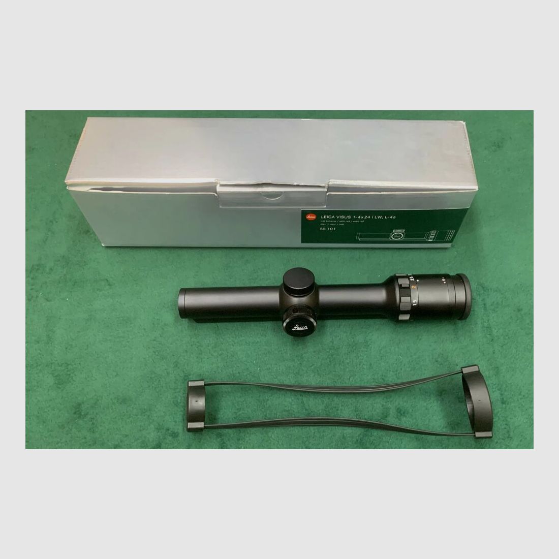 Leica Visus 1-4x24 i LW mit Schiene, matt