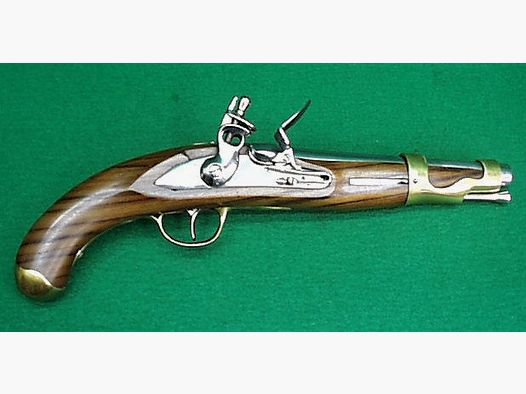 Indien Steinschloß Pistole French See Service 1766