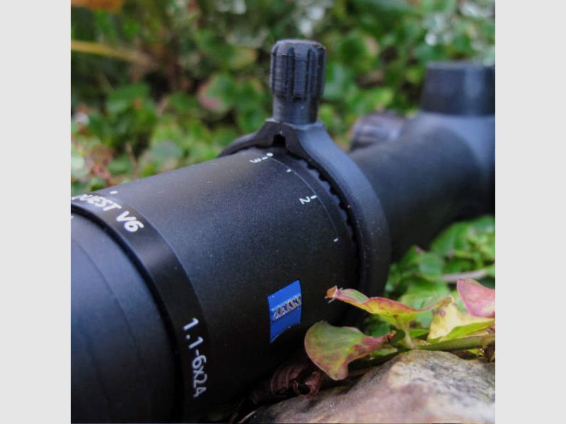 Pour Zeiss Conquest V6 : levier de réglage rapide pour le réglage de l'agrandissement