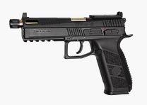CZ 75 P-09 listo para óptica incluye maletín negro 6mm - Airsoft Co2 BlowBack